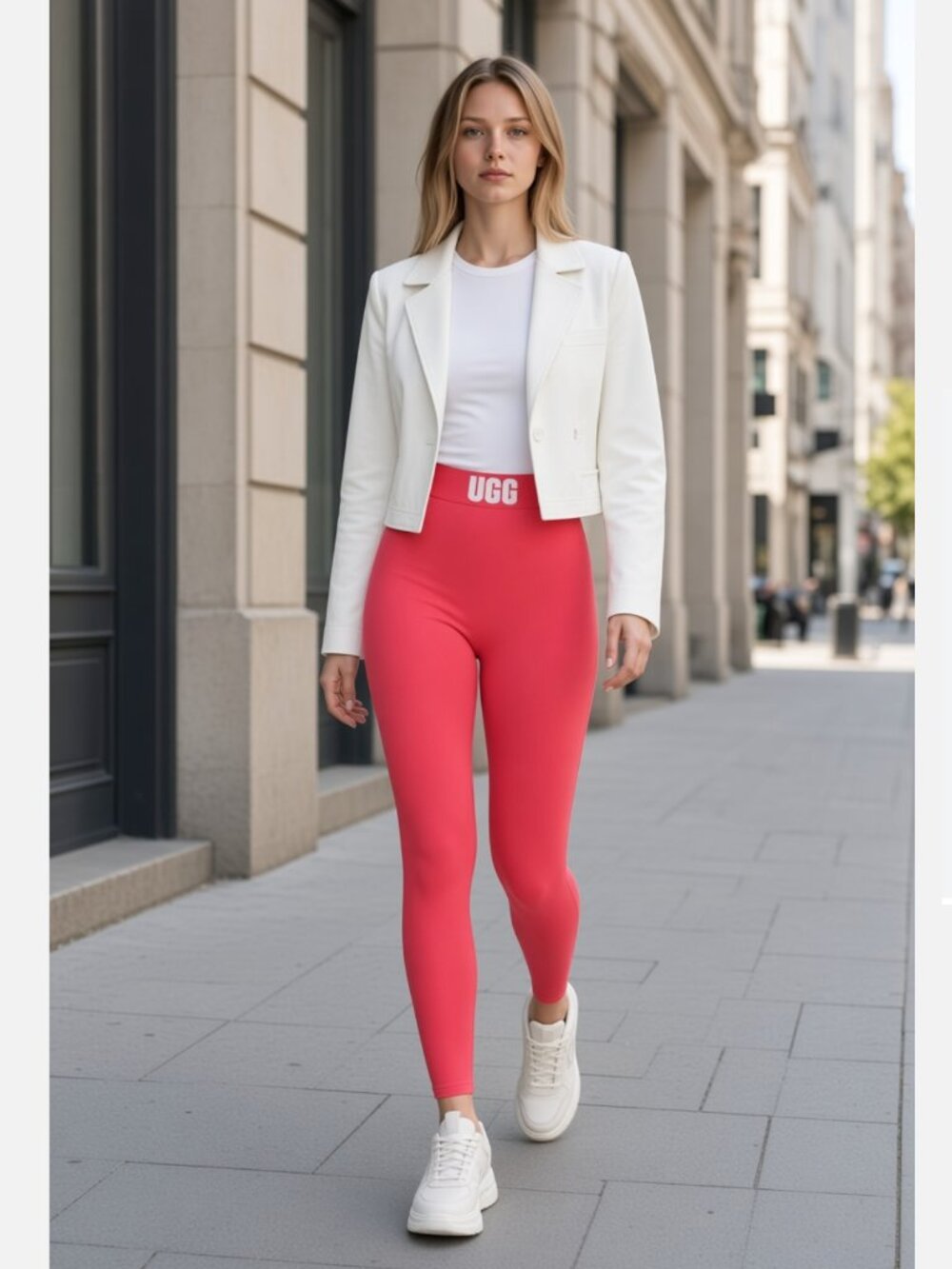 NWT UGG Women's Mckena Logo Legging In Color Flmp Small